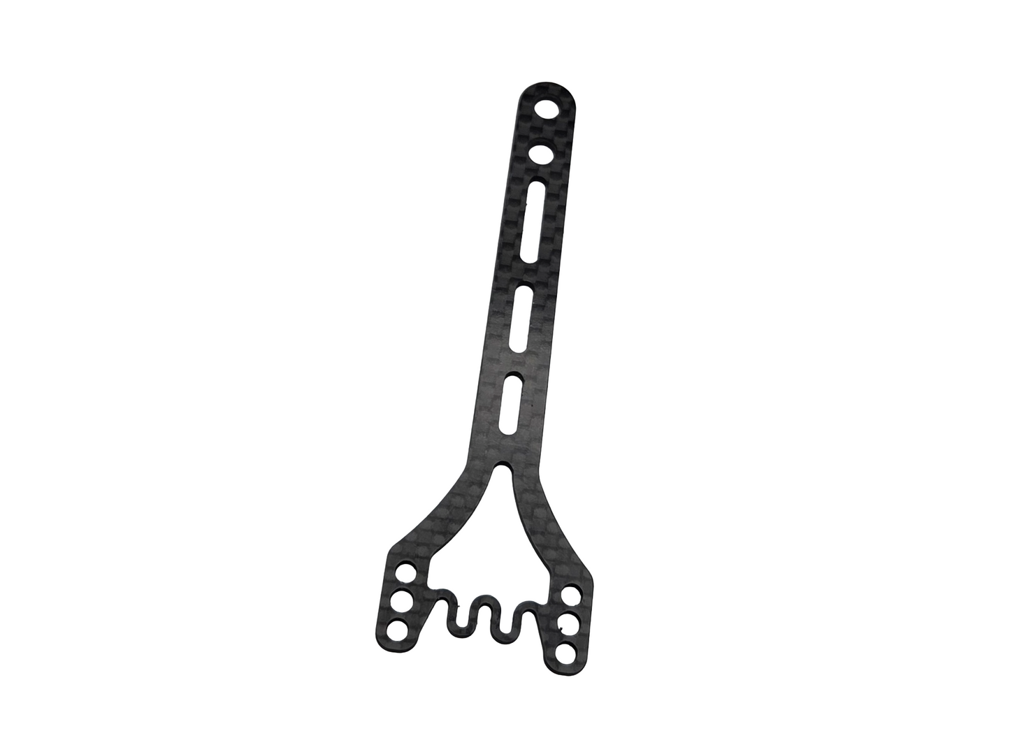 MAD Wurks X4 26 1.6mm Carbon Fiber Top Deck Bridges w/Wave (1)